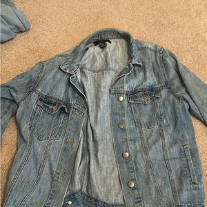 Forever 21 Light Blue Jean Jacket